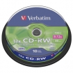 Verbatim CD-RW 700MB 12x, 10ks