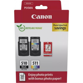 CANON PG-510BK black + CL-511C color - originálny