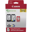 Canon CANON PG-545 black + CL-546 color MG2450/MG2550 + GP501 10x15 - originálny