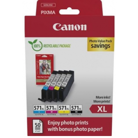 Canon CANON CLI-571 BK/C/M/Y XL PACK - originálny